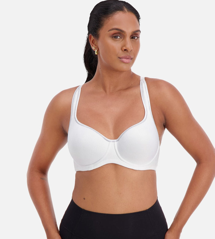 BLACK TRIACTION RACERBACK 2 PACK SPORTS BRA