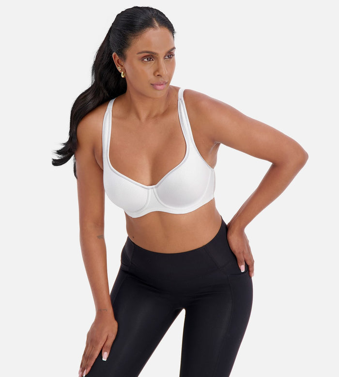 BLACK TRIACTION RACERBACK 2 PACK SPORTS BRA