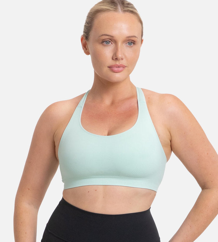 GREEN TRIACTION ULTRA SEAMFREE TOP