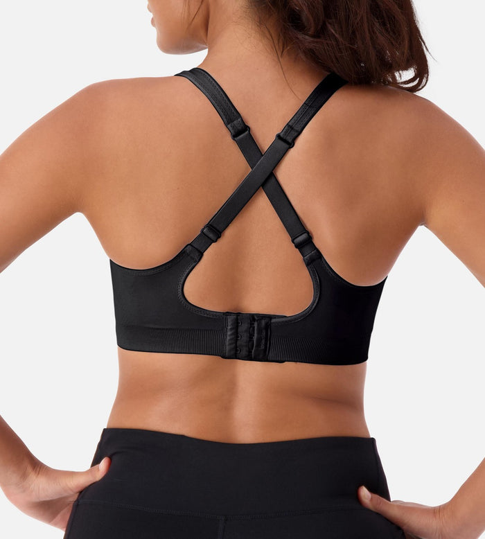 BLACK TRIACTION ULTRA SEAMFREE TOP