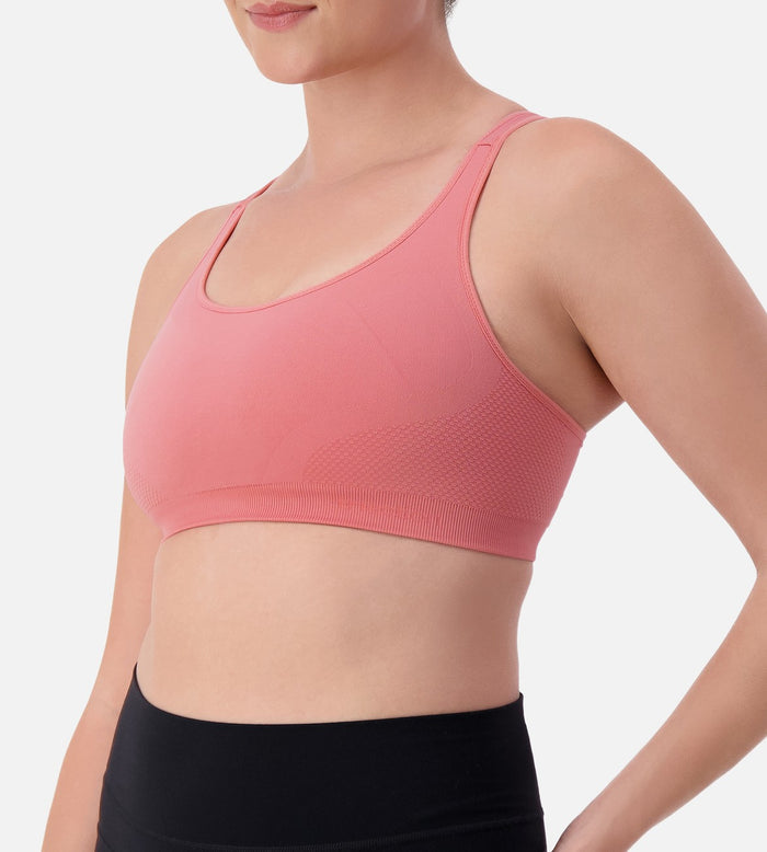 PINK TRIACTION ULTRA SEAMFREE TOP