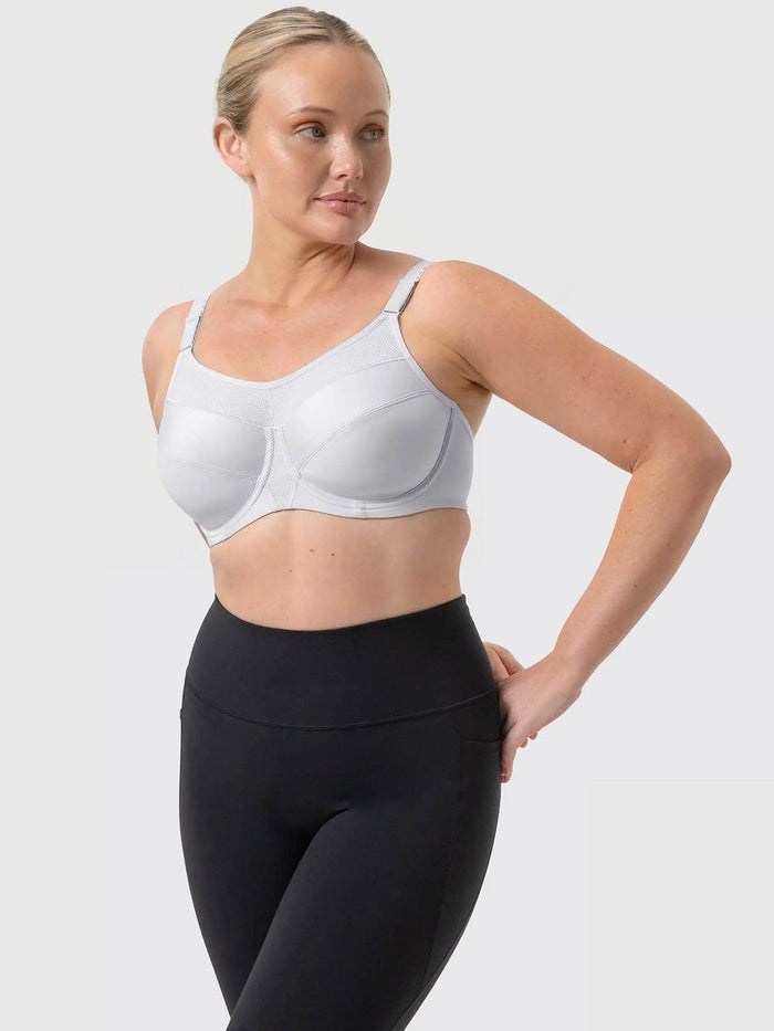 GREY TRIACTION ULTRA SPORTS BRA