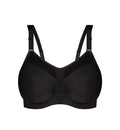 BLACK TRIACTION ULTRA SPORTS BRA