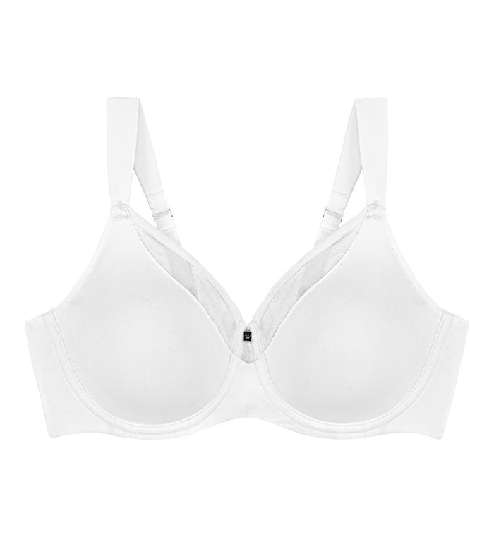 WHITE TRIUMPH TRUE SHAPE SENSATION MINIMISER BRA