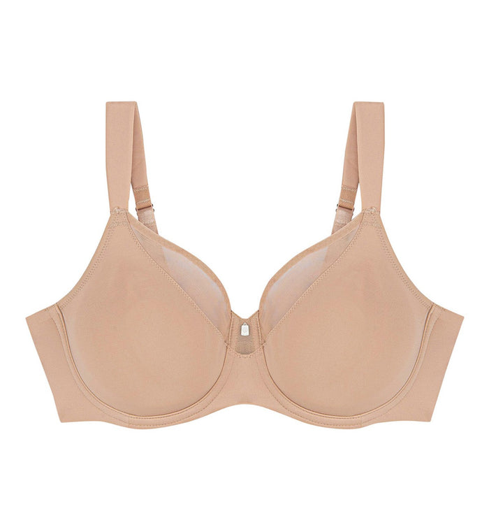 BEIGE TRIUMPH TRUE SHAPE SENSATION MINIMISER BRA