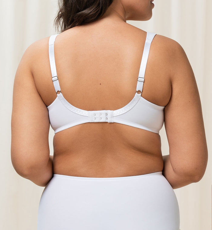 WHITE TRIUMPH Plus Size TRUE SHAPE SENSATION MINIMISER BRA