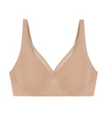 BEIGE TRIUMPH TRUE SHAPE SENSATION WIREFREE BRA