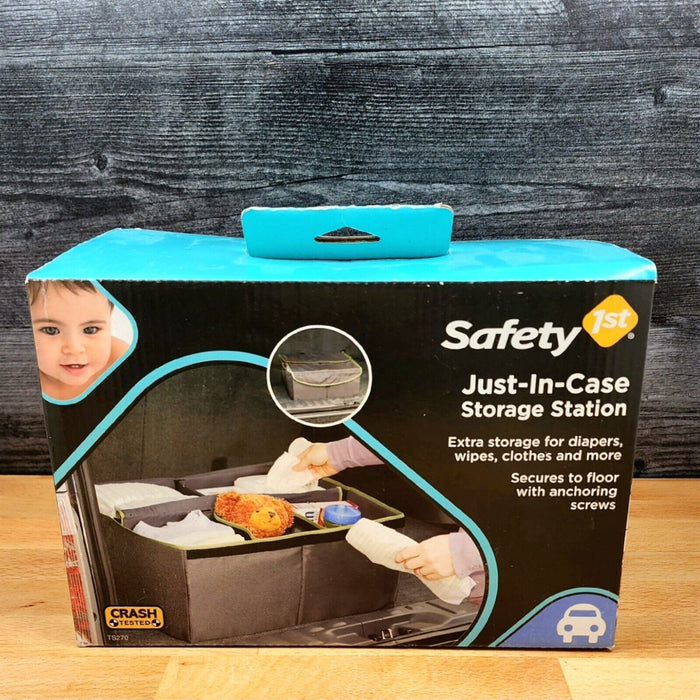 Trunk Storage Station For Diapers, Clothing And More Just-In-Case Safety 1St