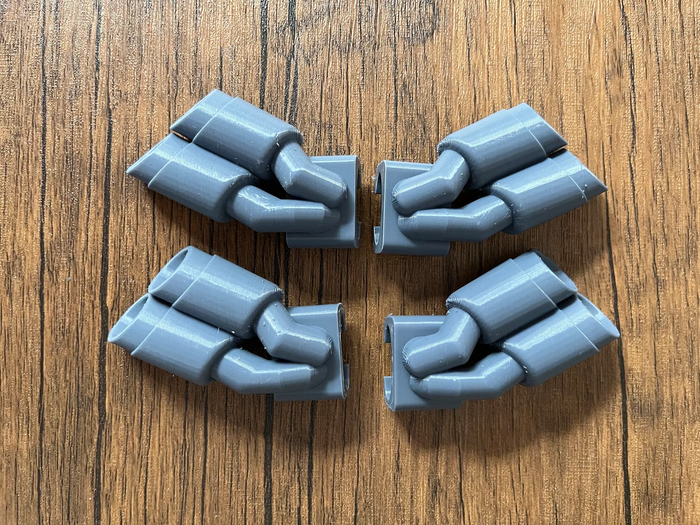 Twin muffler exhaust for Croc