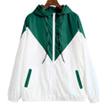 Two-tone Windbreaker Jacket