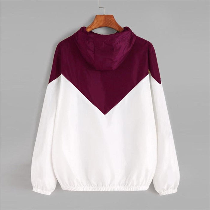 Two-tone Windbreaker Jacket