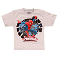 Ultimate Spider-Man Flying Hidden Glow in the Dark T-Shirt-tvso