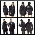 Underboss Batman Adult Reversible Costume Jacket with Hood-tvso