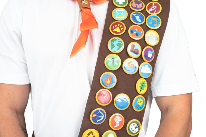 UP Sash with Pins, Flag & Neck Piece