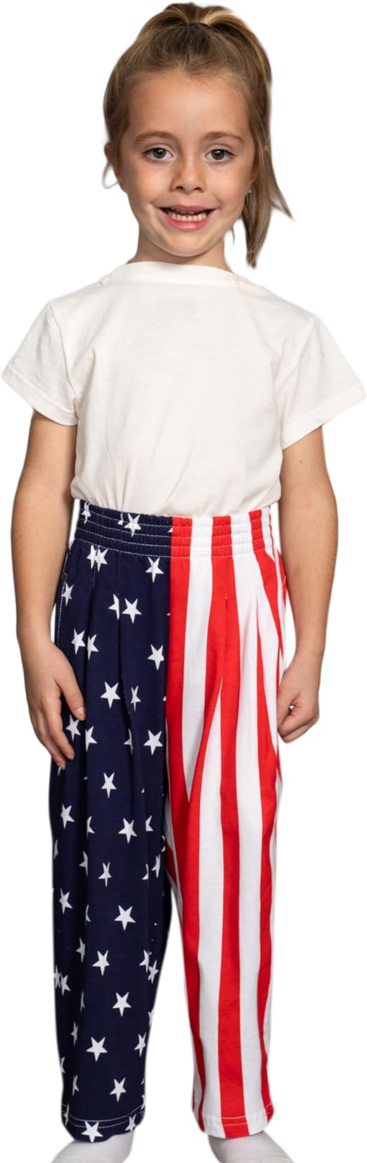 USA Flag Kids Pants Patriotic Stars Lounge Pajama Pants - TVStoreOnline