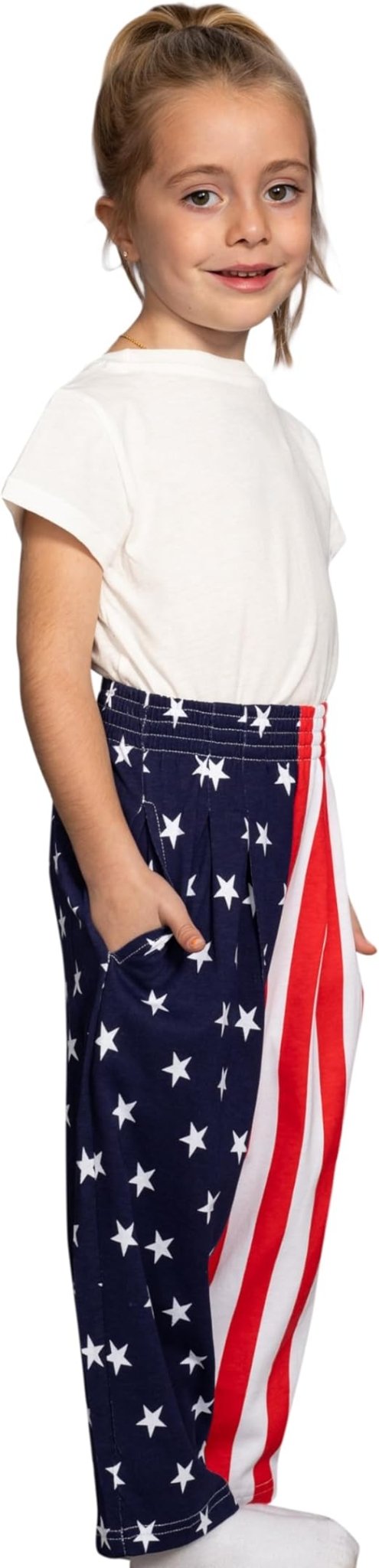 USA Flag Kids Pants Patriotic Stars Lounge Pajama Pants - TVStoreOnline