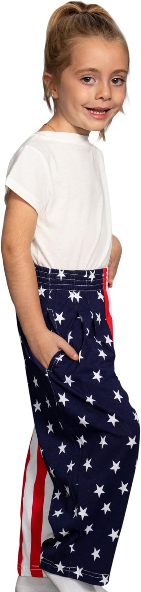 USA Flag Kids Pants Patriotic Stars Lounge Pajama Pants - TVStoreOnline