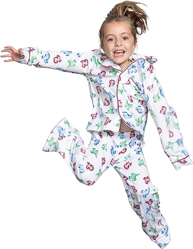 Vacation Movie Clark's Dinosaur Christmas Kids Pajama Shirt and Pants Set - TVStoreOnline
