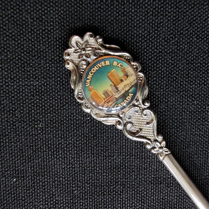 Vancouver British Columbia Collectible Travel Souvenir Spoon Silver Plated