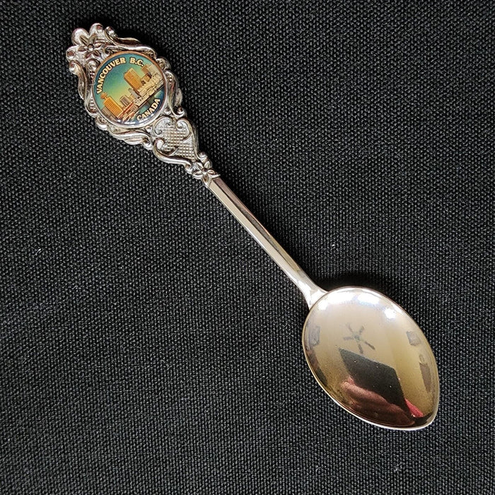 Vancouver British Columbia Collectible Travel Souvenir Spoon Silver Plated