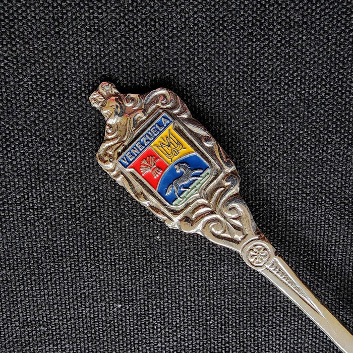 Venezuela Collectible Travel Souvenir Spoon 4.5" Latin Caribbean South American