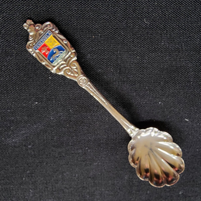 Venezuela Collectible Travel Souvenir Spoon 4.5" Latin Caribbean South American