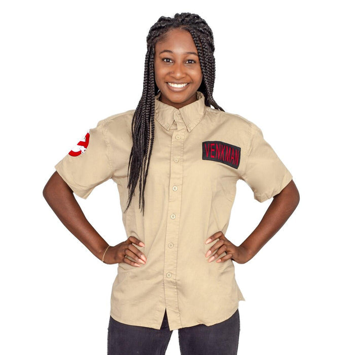Venkman Button Up Costume Shirt-tvso