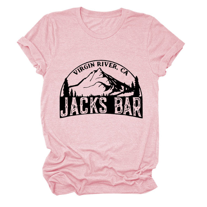 Pink (black letter color picture) / S