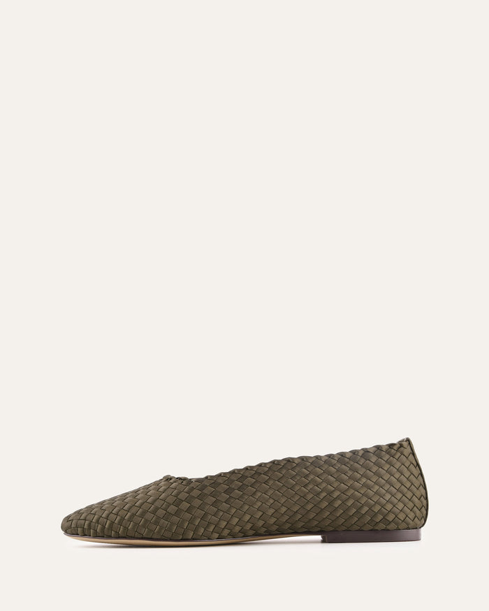 White sneaker on a white background