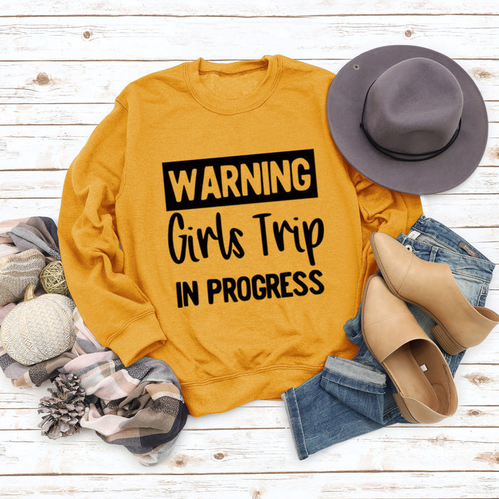 Yellow sweater (black font) / S