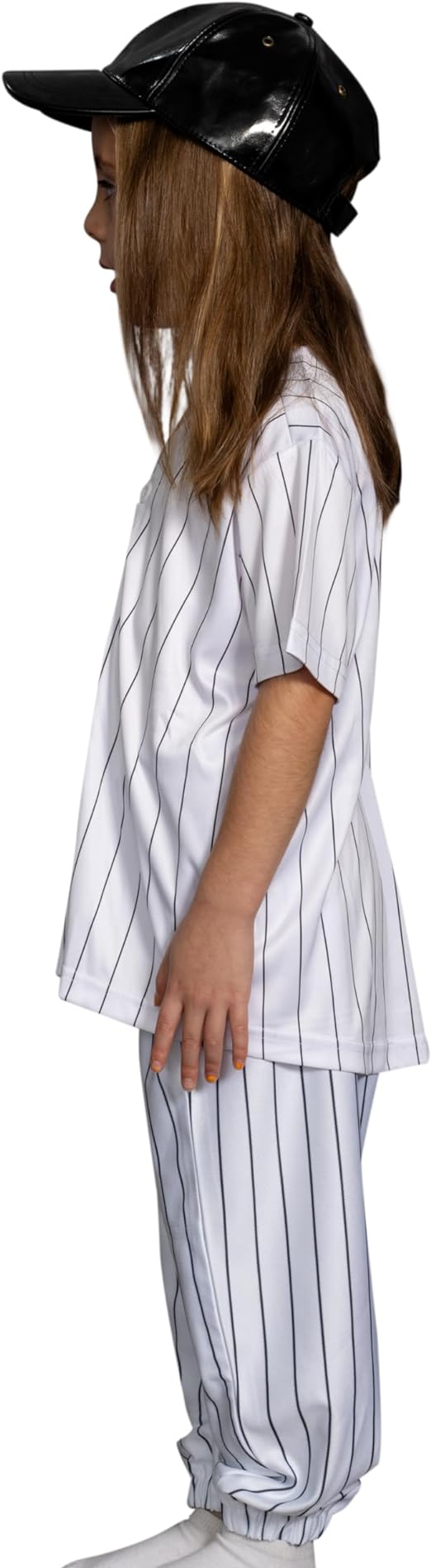 Warriors Baseball Team Pinstriped Jersey Pants and Hat Kids - TVStoreOnline