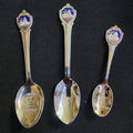 Washington DC Collectible Travel Souvenir Spoon Set of 3 USA Capital Memorabilia