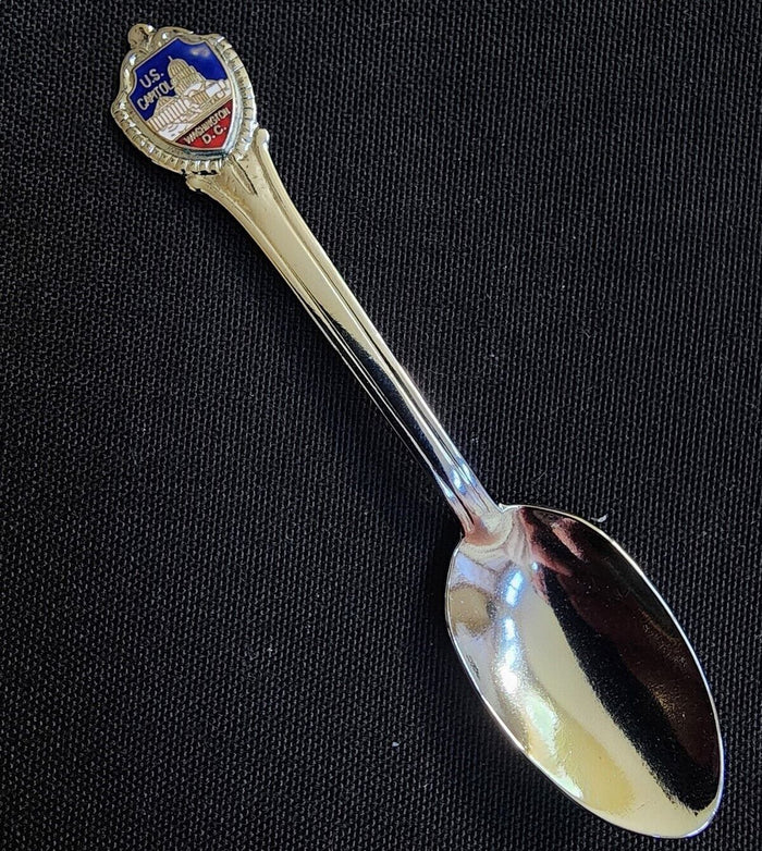 Washington DC Collectible Travel Souvenir Spoon Set of 3 USA Capital Memorabilia