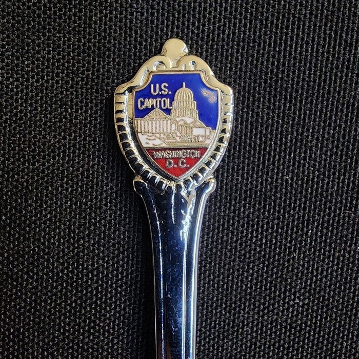 Washington DC Collectible Travel Souvenir Spoon Set of 3 USA Capital Memorabilia