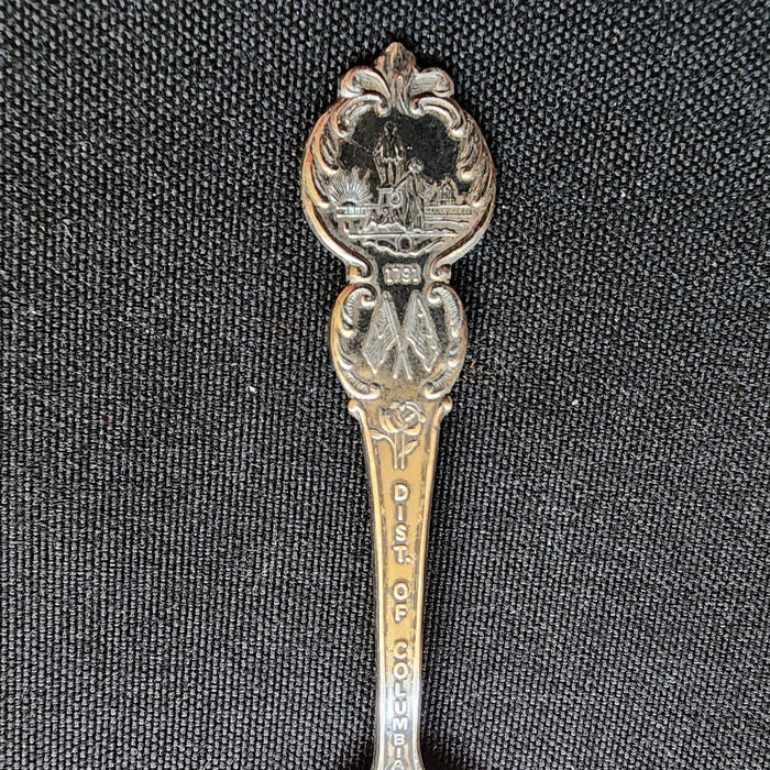 Washington DC Souvenir Travel Spoon 4.5" (11 cm) American Collectible Guild USA