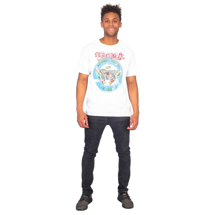 Wayne's World Aerosmith Aero Force Short Sleeve T-shirt Tee