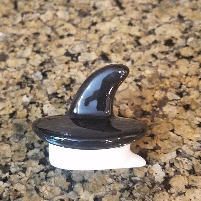 Whale Black Teapot Animal Ceramics Tea Pot Decor Blue Sky by Lynda Corneille