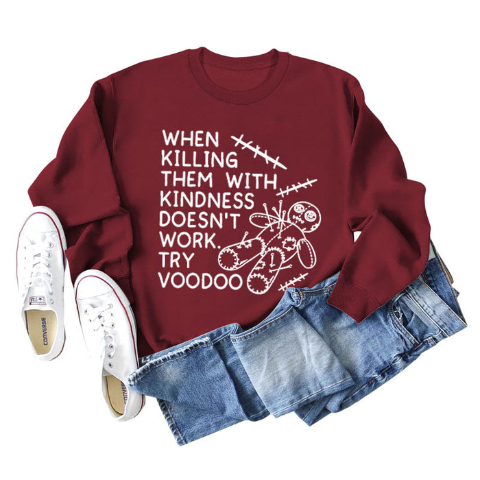Wine red hoodie (white font color picture) / S