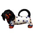 Willie Dachshund Dog Teapot Animal Ceramics Tea Pot Decor Blue Sky Corneille