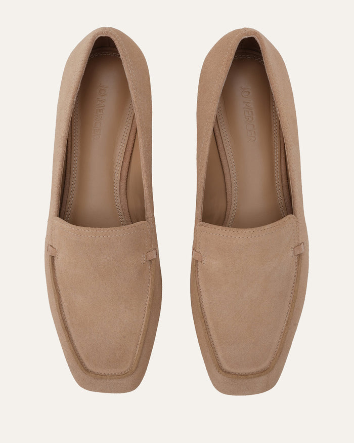 WINDSOR LOAFERS CAMEL SUEDE