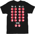 Winners and Losers of Rock, Paper, Scissors, Lizard, Spock T-shirt-tvso