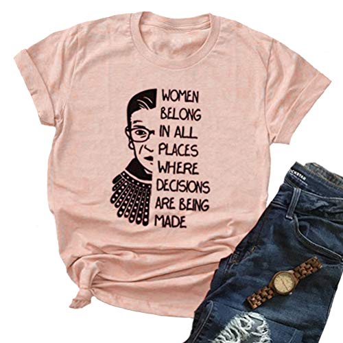Women Belong in All Places Women Graphic T-Shirt