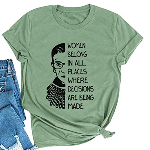 Women Belong in All Places Women Graphic T-Shirt