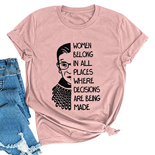 Women Belong in All Places Women Graphic T-Shirt