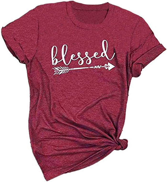 Women Blessed T-Shirt Christian Shirt