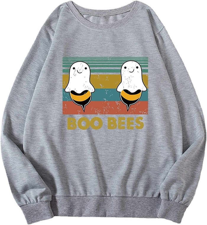 Women Boo Bees Sweatshirt Funny Shirt