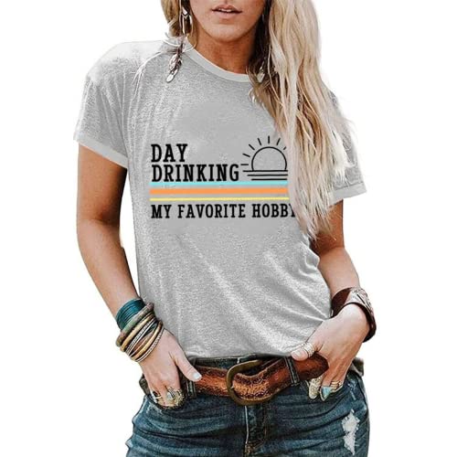 Women Day Drinking My Favorite Hobby T-Shirt