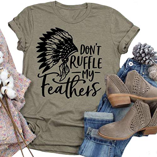 Women Don't Ruffle My Feathers T-Shirt