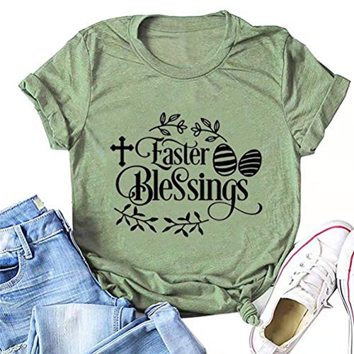 Women Easter Blessings T-Shirt Jesus Shirt