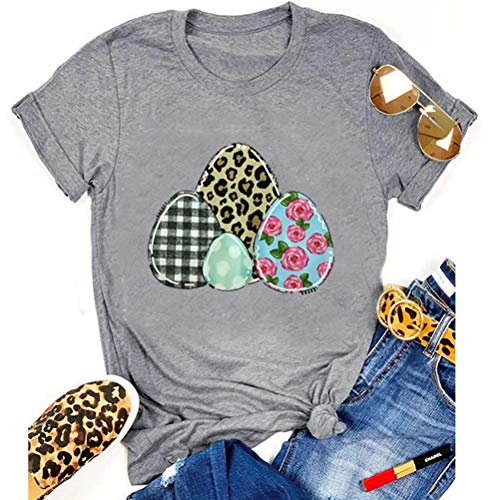 Women Happy Easter T-Shirt Cute Easter Shirt
